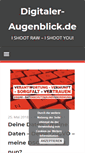 Mobile Screenshot of digitaler-augenblick.de