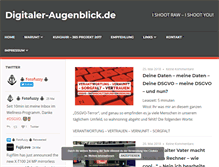 Tablet Screenshot of digitaler-augenblick.de